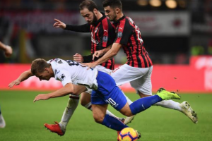 Hasil Liga Italia: AC Milan vs Sampdoria 3-2