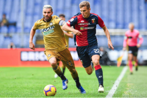 Hasil Liga Italia: Genoa vs Udinese 2-2