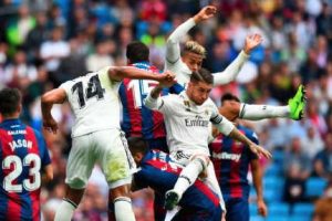Real Madrid Gagal Menaklukkan Levante di Santiago Bernabeu