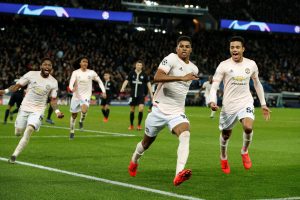 Manchester United berhasil menyingkirkan Raksasa Liga Prancis Paris Saint Germain saat melakoni leg kedua babak 16 besar