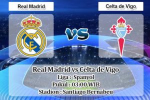 Prediksi Skor Real Madrid Vs Celta Vigo